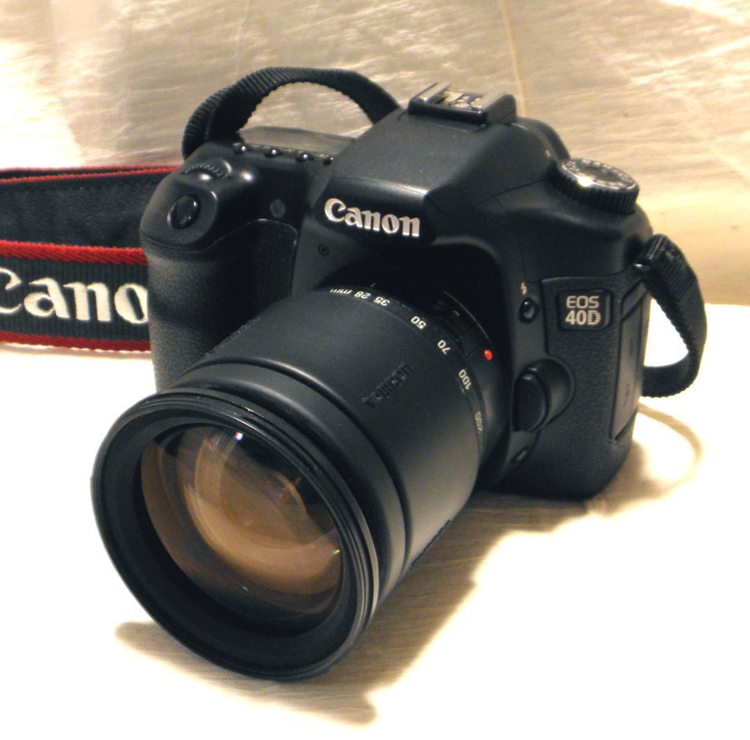 EOS 40D デジタル一眼フルセット【極美品】ハイアマチュアモデル動作確認済