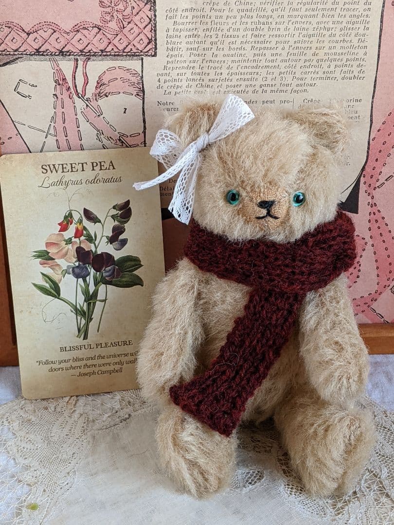 【a】小さいテディベア　約20cm