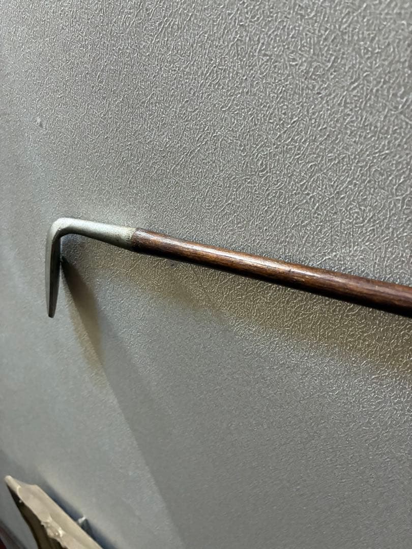 アンティーク　木製　ゴルフ　クラブ　ヒッコリー　アイアン　③ 100年　アメリカ