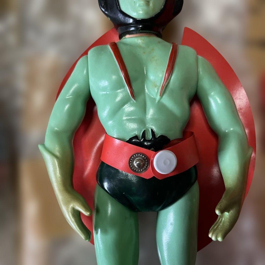 ⚠️当時物・人気　昭和レトロ・貴重　パチ　ソフビ　デビルマン　面取れ　ソフビ