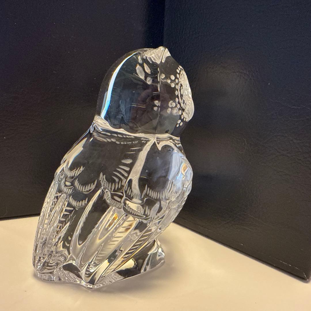 MEISSENER BLEIKRISTALL マイセンクリスタル フクロウ