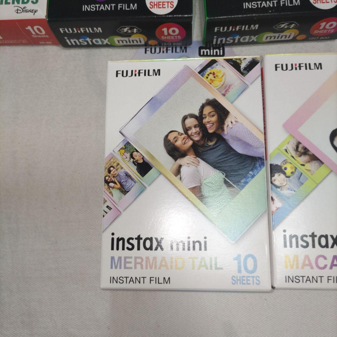 新品　チェキ　instax mini 10シート　ミッキー＆フレンズ　レインボー