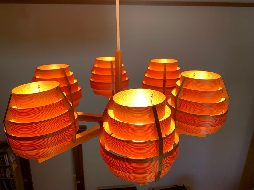 ヤコブソン シャンデリア（JAKOBSSON）yamagiwa 6灯タイプ