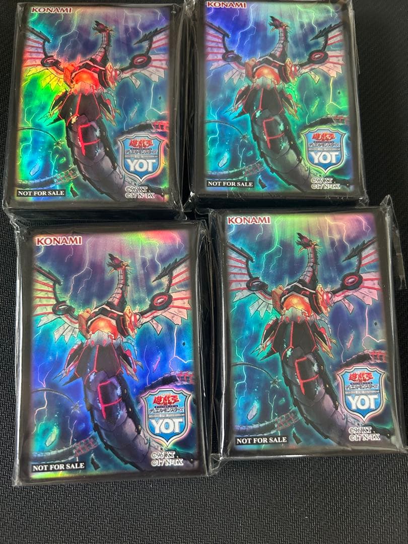 遊戯王　無限泡影　YOTスリーブ4個