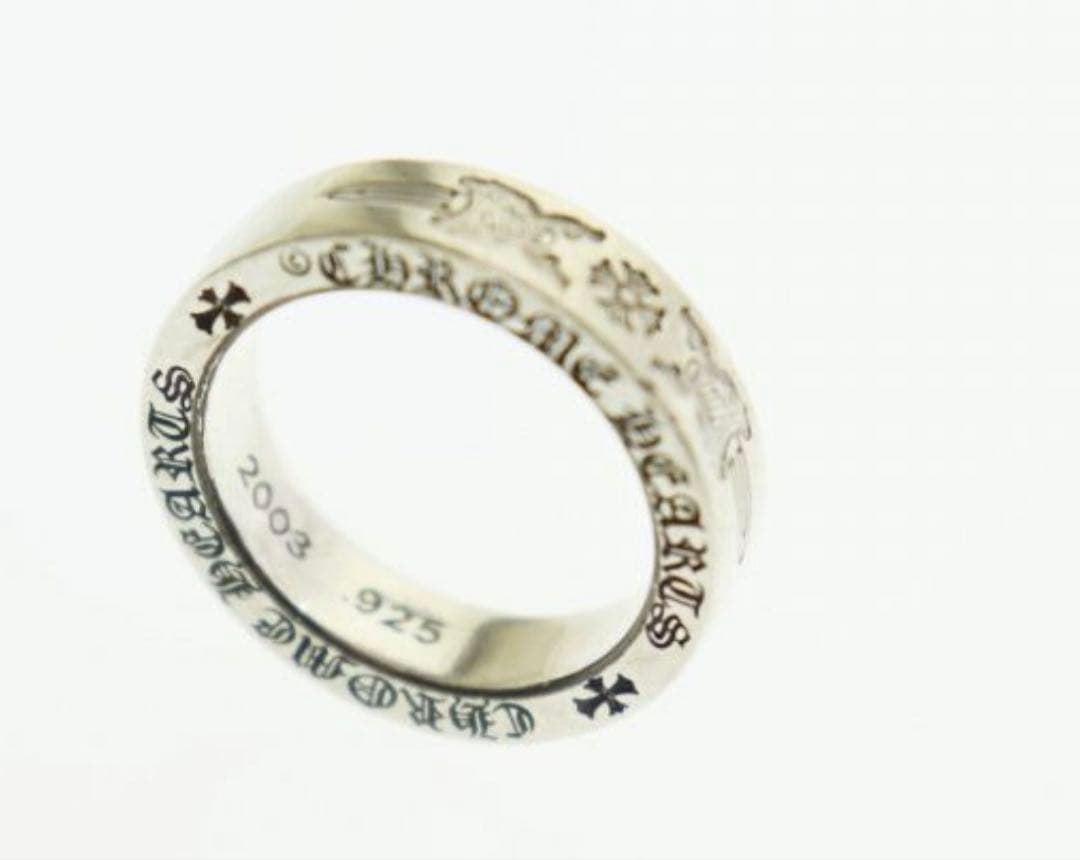 クロムハーツ スペーサー ダガーリング 6mm SV925 ユニセックス 14号