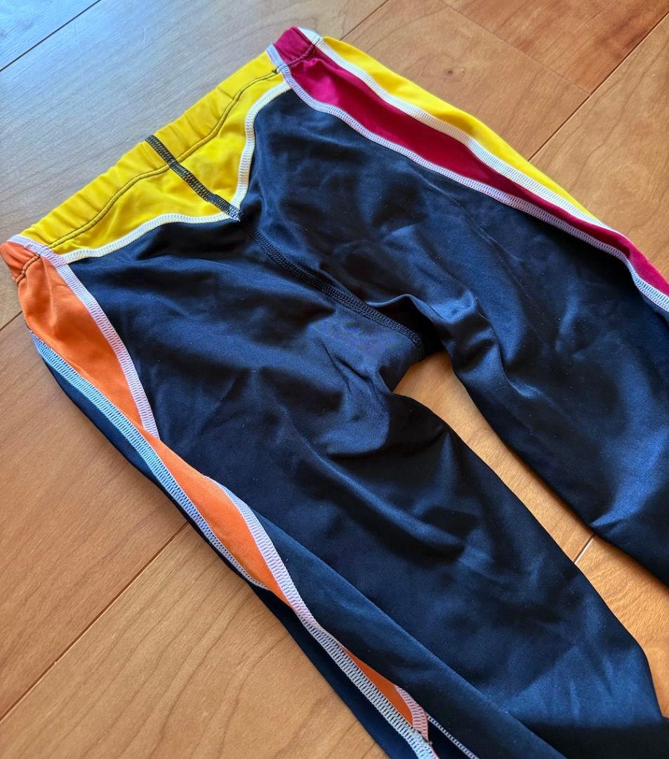 【美品・レア】MIZUNO アクセルスーツ ロングスパッツ Mサイズ 競パン