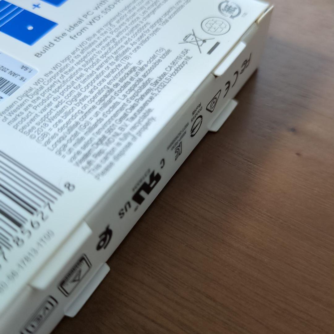 【予約品】WD BLUE 1TB SATA SSD　WDS100T2B0A④～⑦