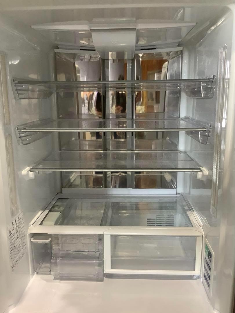 【大容量】シャープ 6ドア冷蔵庫 SJ-XF47Y-T 465L 2014年製