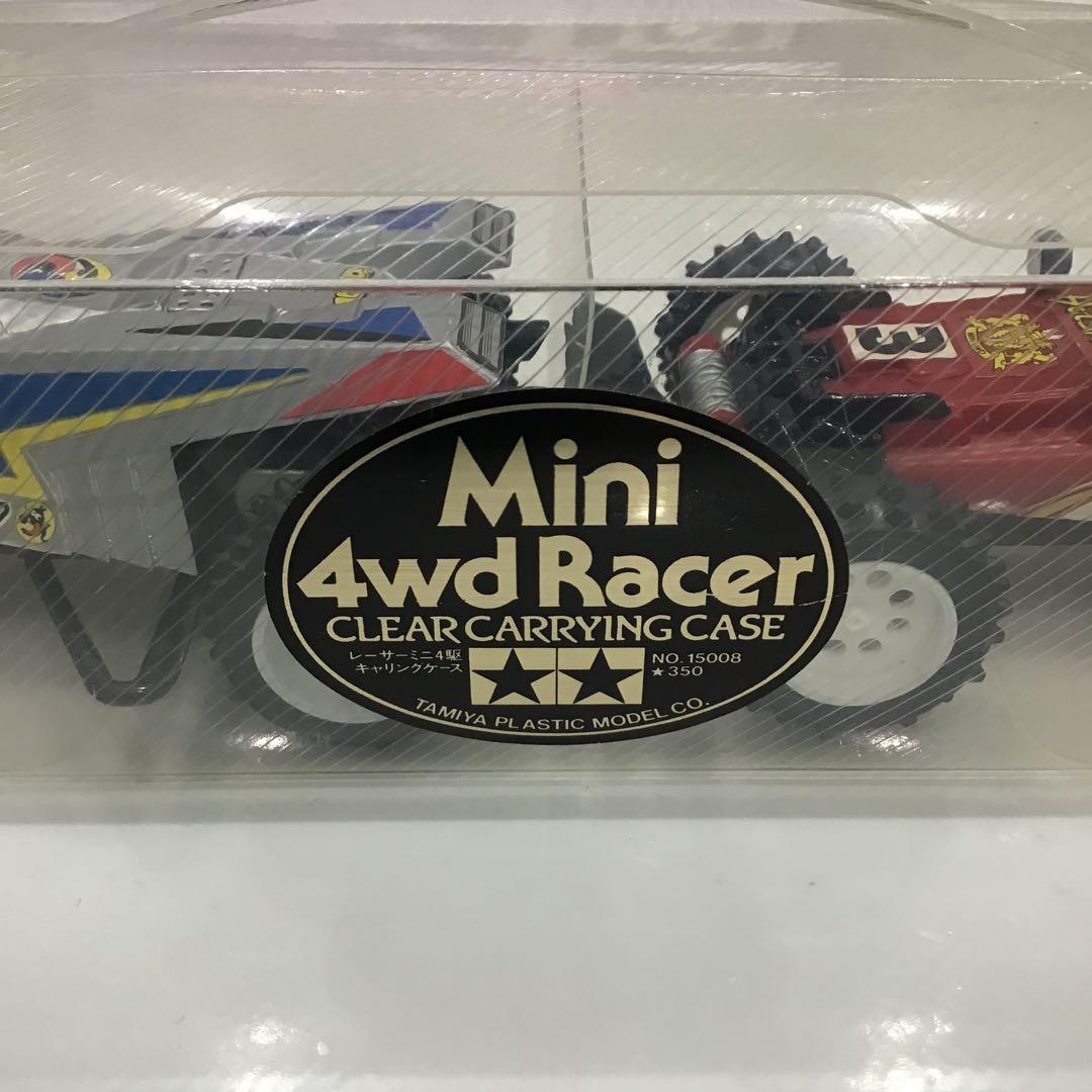 ホットショット&サンダードラゴンミニ四駆✨初期✨ケース付✨ 穴無タイプ1シャーシ