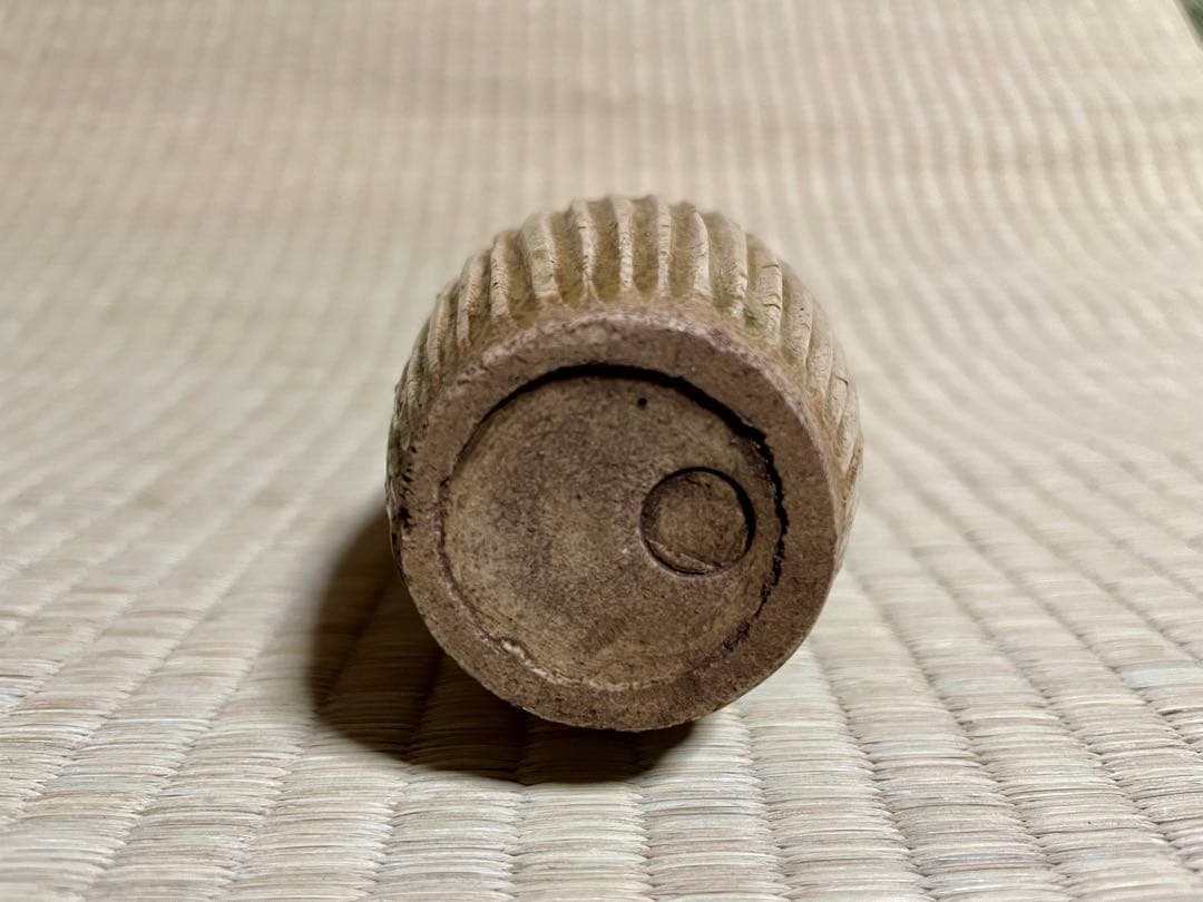 作家不明　しのぎ一輪挿し