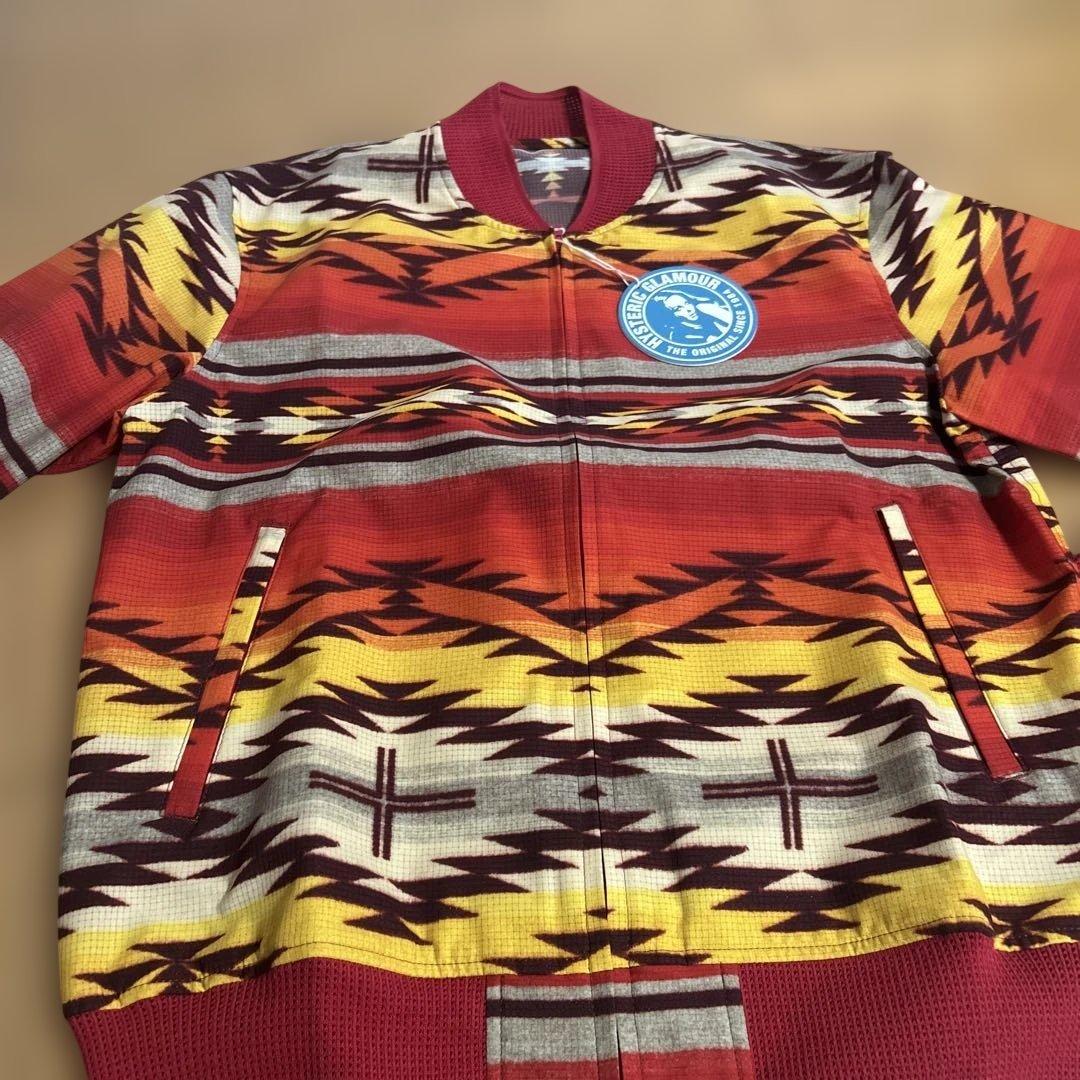 ヒステリックグラマー　新品タグ付き　ジャケット　ジャンバー　ネイティブ柄