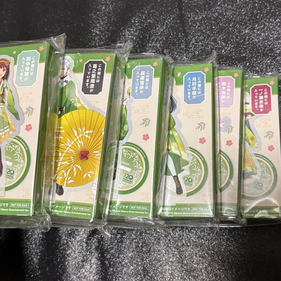 アイドルマスター　サントリー伊右衛門コラボ　アクリルスタンド　全6種コンプセット