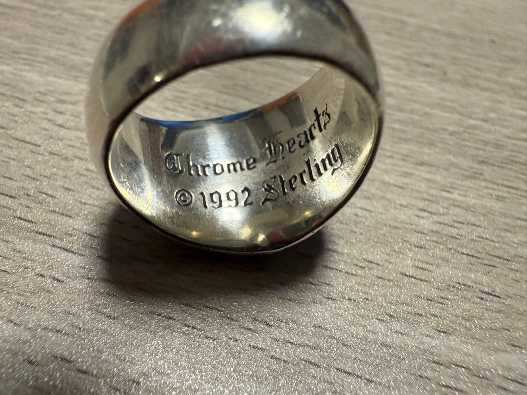 美品　RINKAN購入　正規品　クロムハーツ　キーパーリング 25号