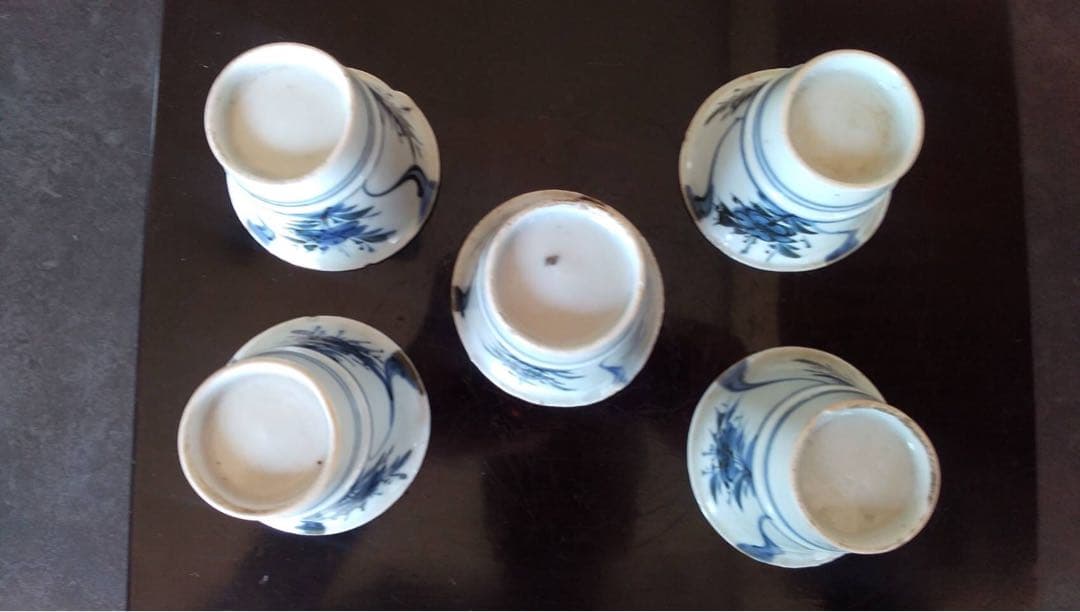 初期伊万里　古伊万里　古美術　酒器　煎茶器　茶道具