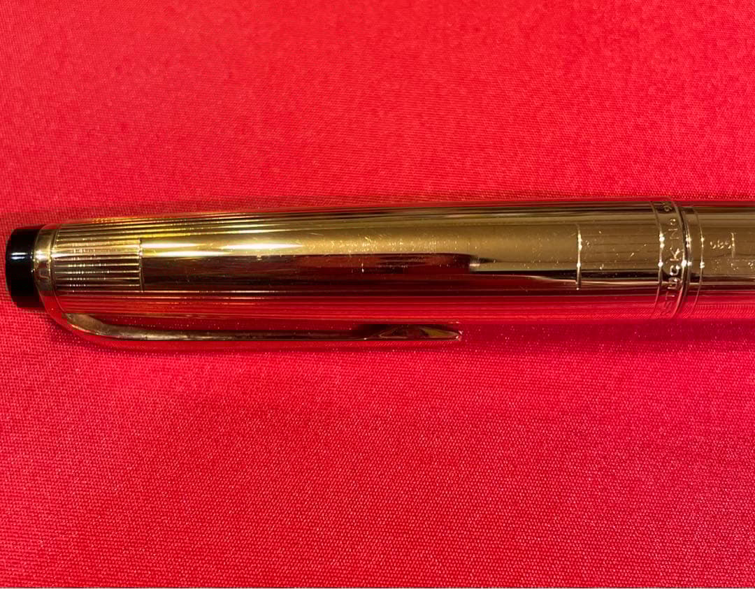 金無垢✨金無垢モンブラン No.92 万年筆 マイスターシュテュック ゴールド