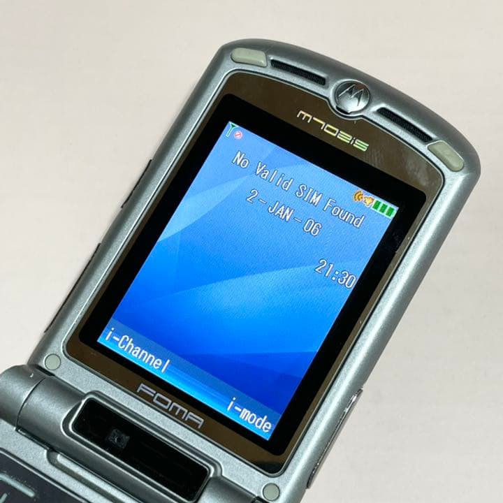 美品状態良好！MOTOROLA モトローラ M702iS FOMA docomo