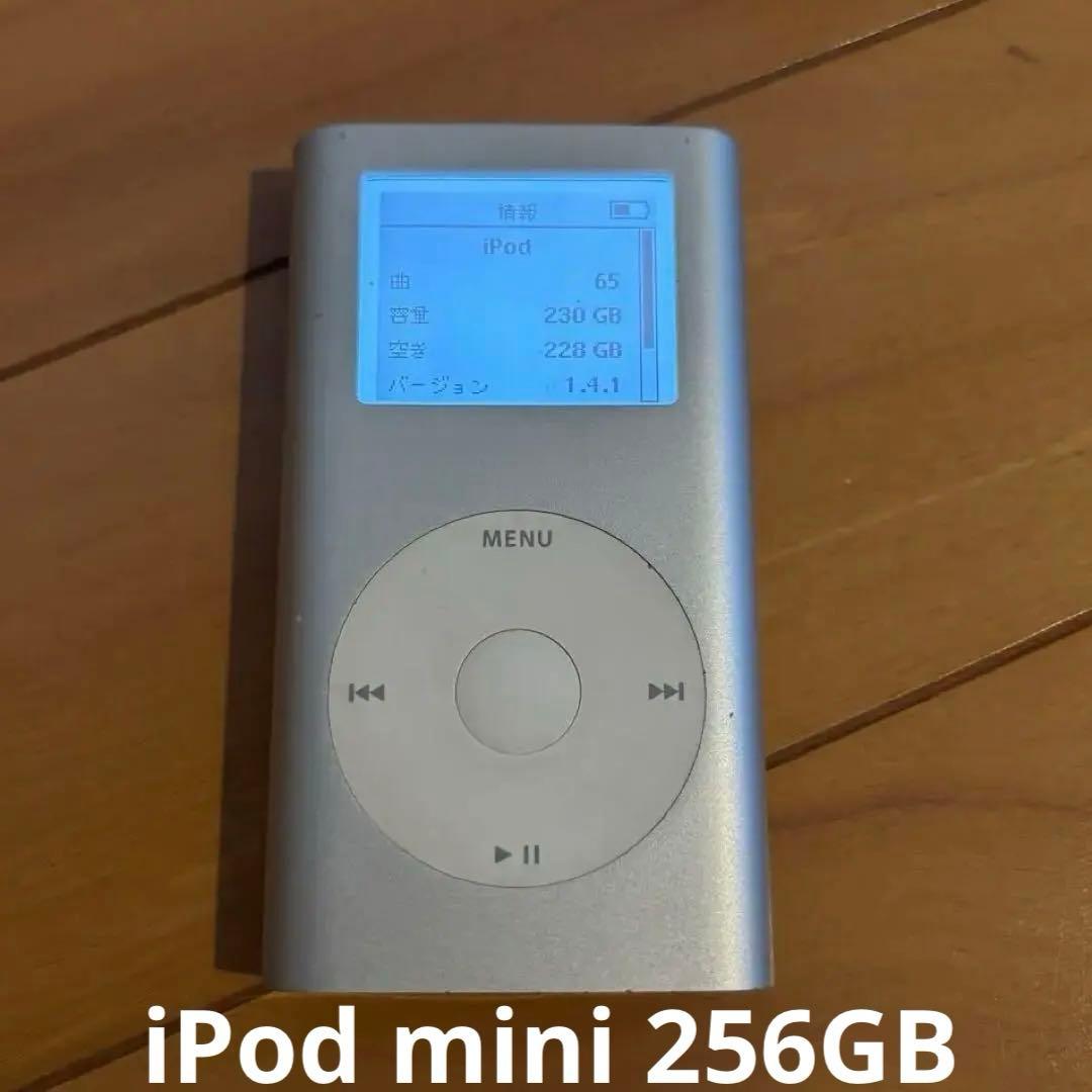 iPod mini 第2世代 大容量256GB バッテリー交換済