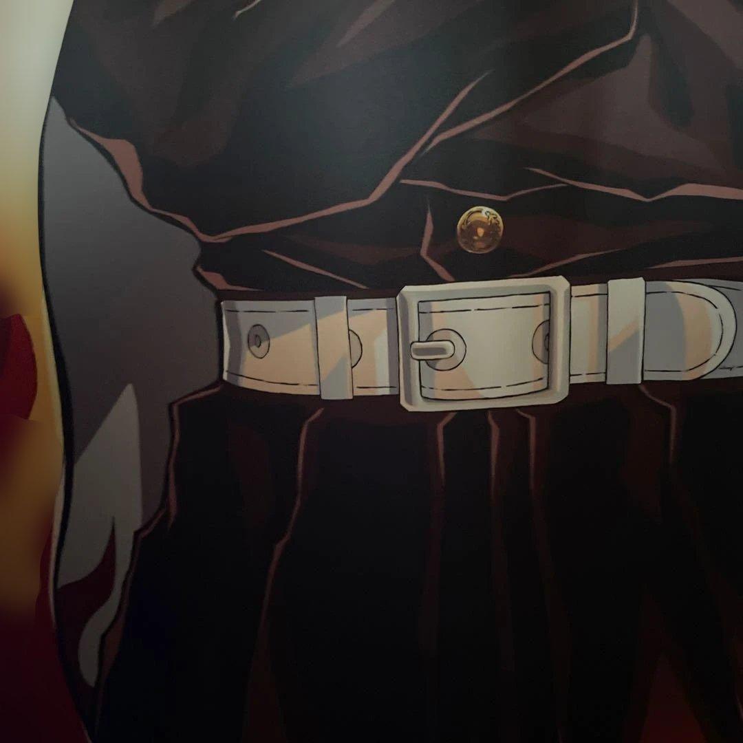 鬼滅の刃　柱展　等身大タペストリー　煉獄杏寿郎　1950×1000mm