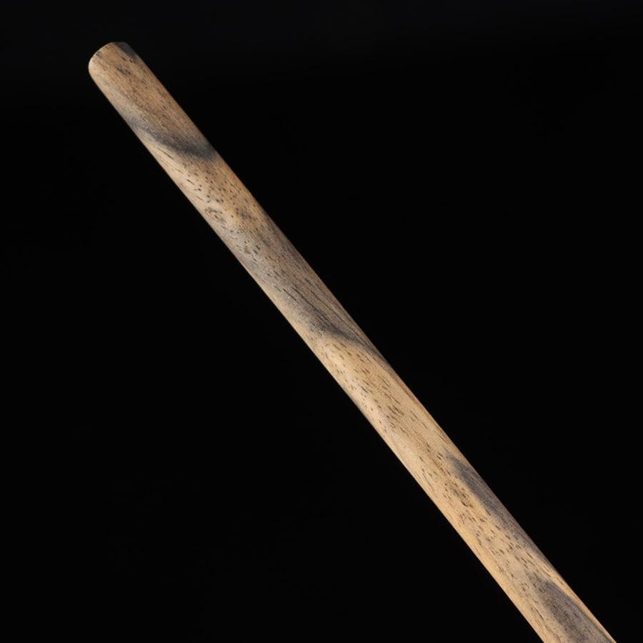 Y2916-4 茶道具 齋藤透 黒柿茶杓 共箱　　＃3