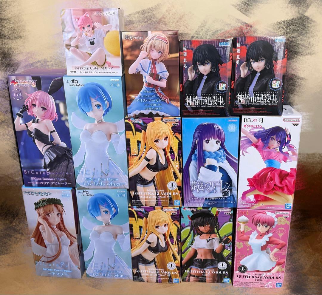 最新含む 美少女 プライズ フィギュア 14体セット 新品未開封 まとめ売り