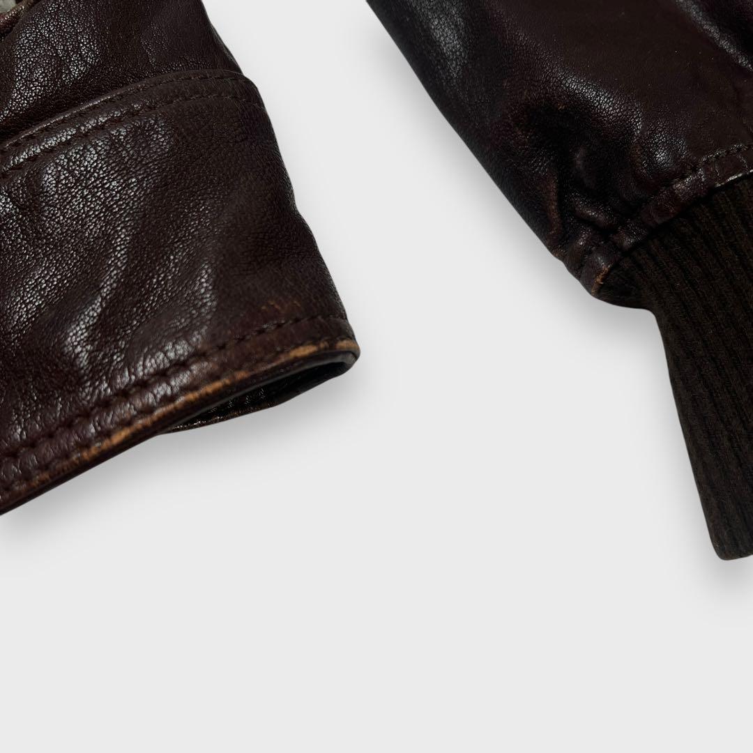 ジャケット・アウター DOLCE&GABBANA leather jacket brown D&G