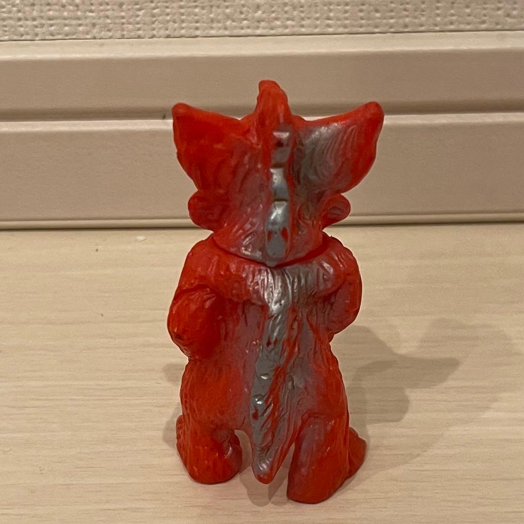 ウルトラマン イカロス星人 ソフビ ミニ 赤