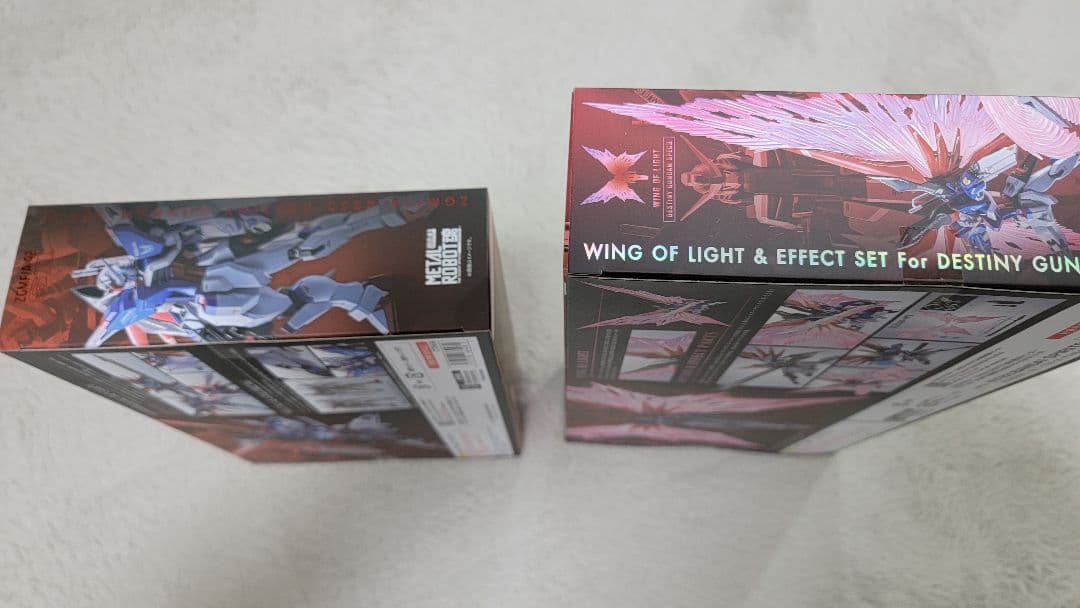 メタルロボット魂　デスティニーガンダムspecⅡ本体＆光の翼エフェクトセット