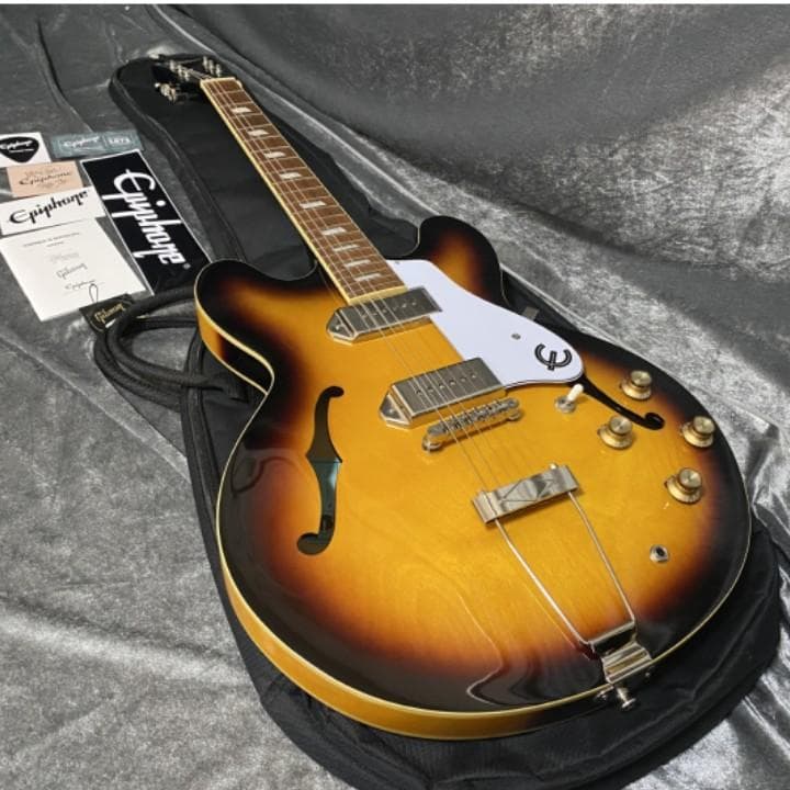★美品 2022年製 Epiphone CASINO カジノ セミアコ定番の名器