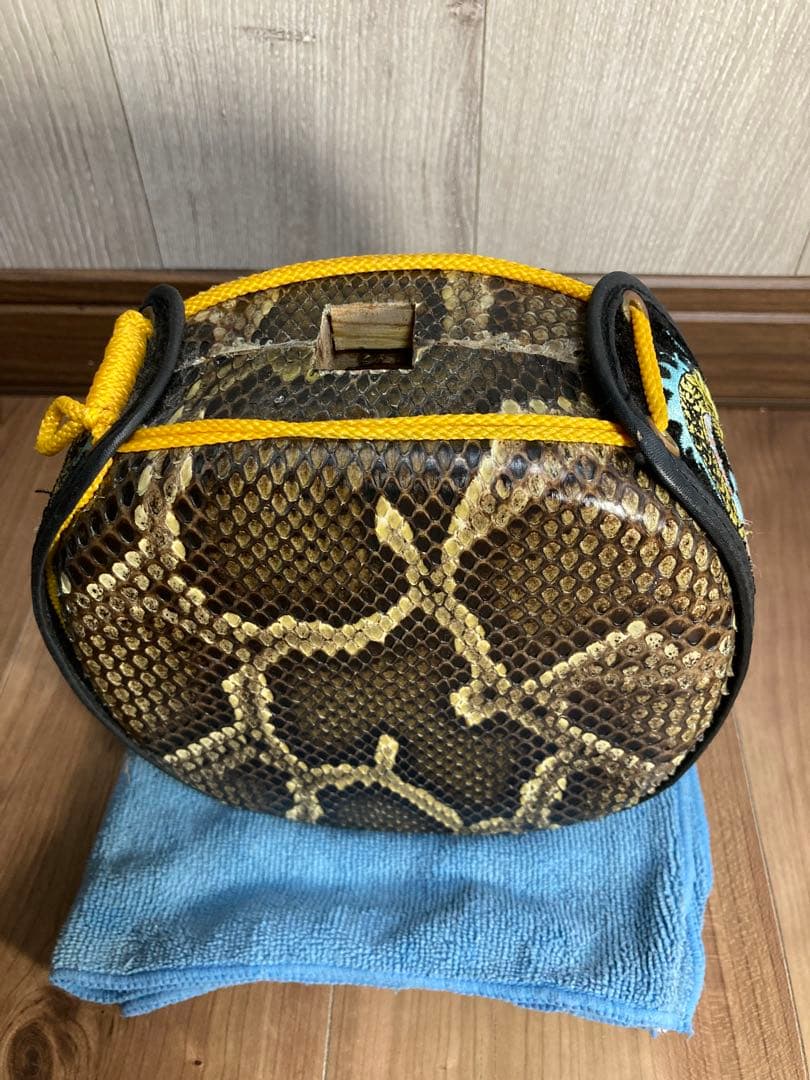 【登り竜ティーガ】沖縄三線✨本革強化張り✨訳あり