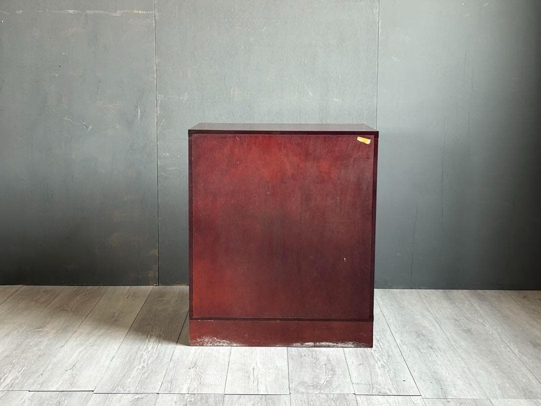 定番　ヴィンテージ　カリモク karimoku 4段チェスト　ブラウン　G