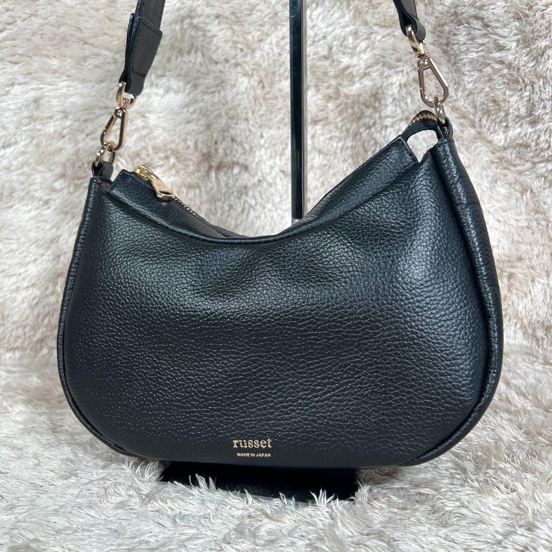 WEB限定 ラシット russet ハーフムーン2wayショルダーバッグ