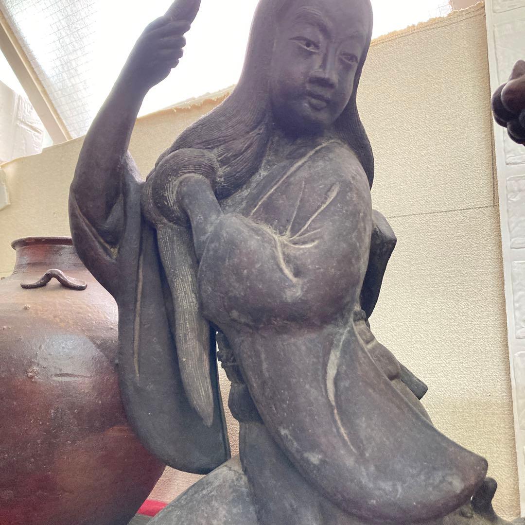 古備前骨董美術品珍品只今年末年始大売り出し❣️希少夢二像夢二美人像銘