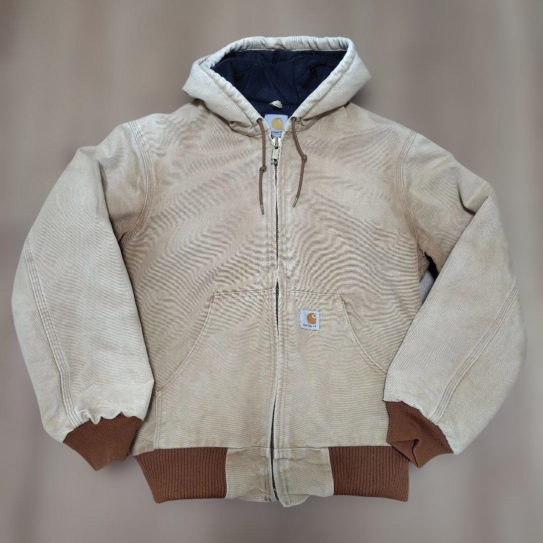 Carhartt アクティブジャケット S 中綿 ブラウンMade in USA