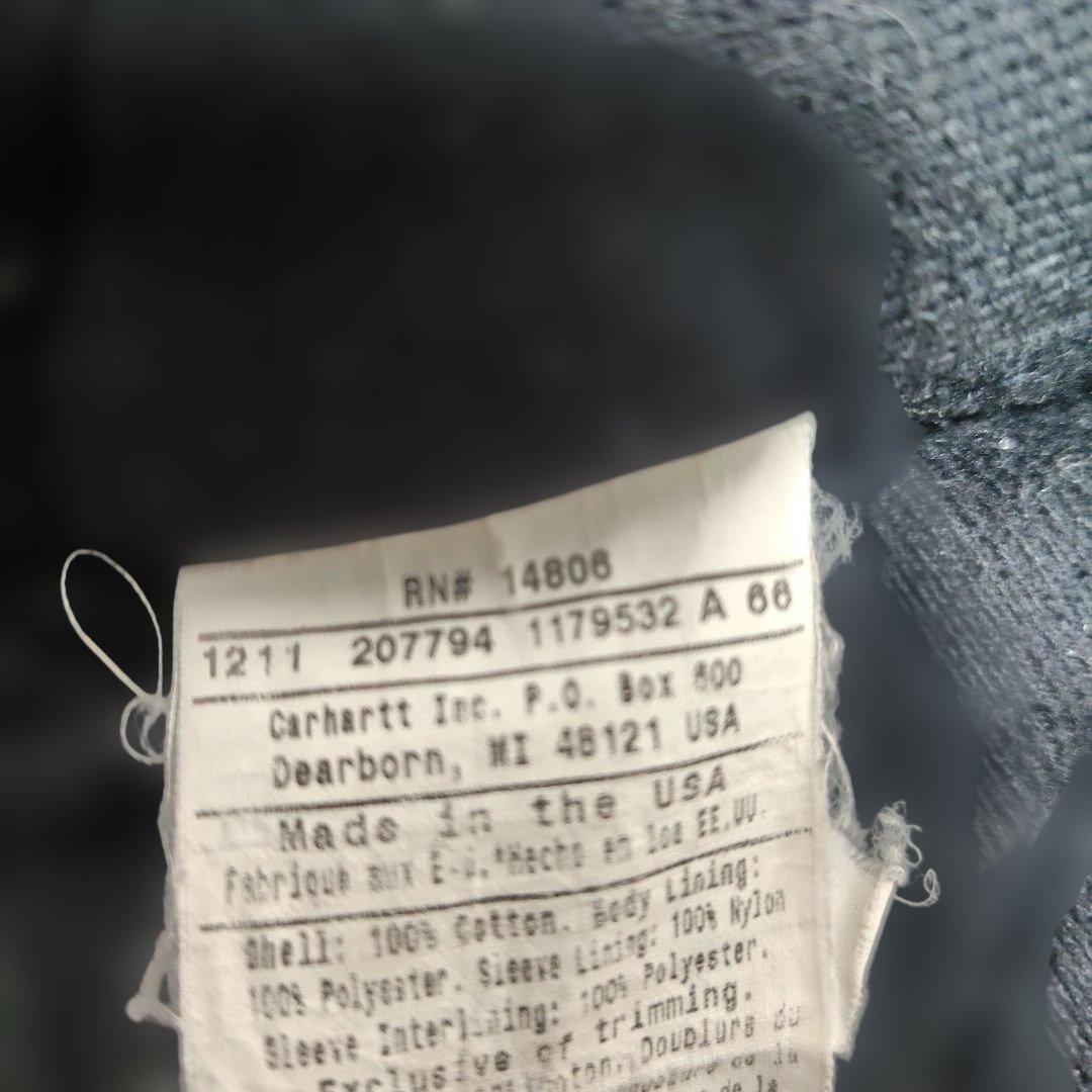 Carhartt アクティブジャケット S 中綿 ブラウンMade in USA