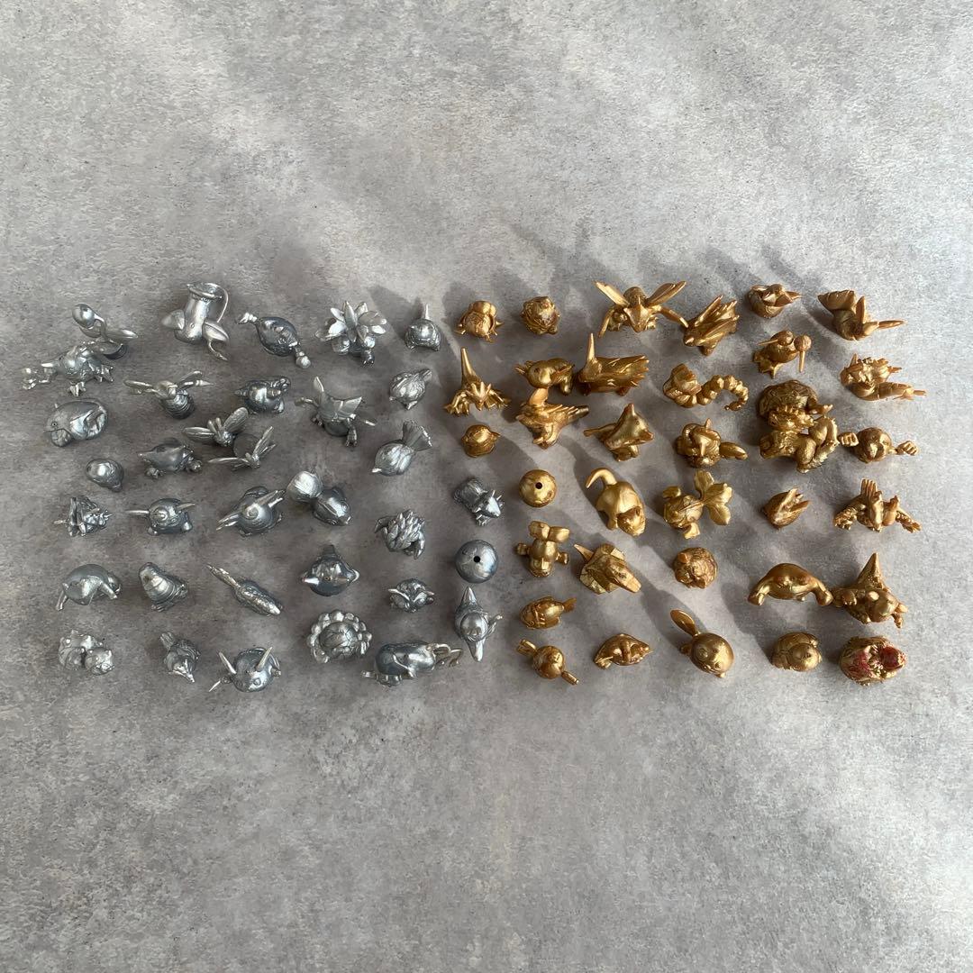 ポケモン フィギュア フルカラーコレクション 金銀 まとめ売り 69個 任天堂