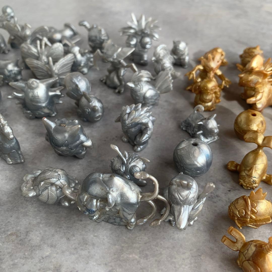 ポケモン フィギュア フルカラーコレクション 金銀 まとめ売り 69個 任天堂