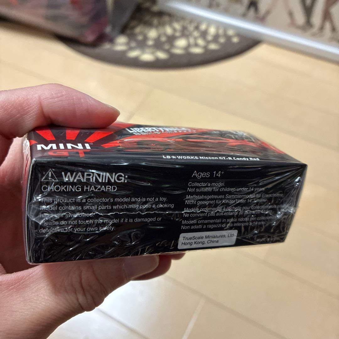 ミニカー mini gt LBWK GT-R Candy Red