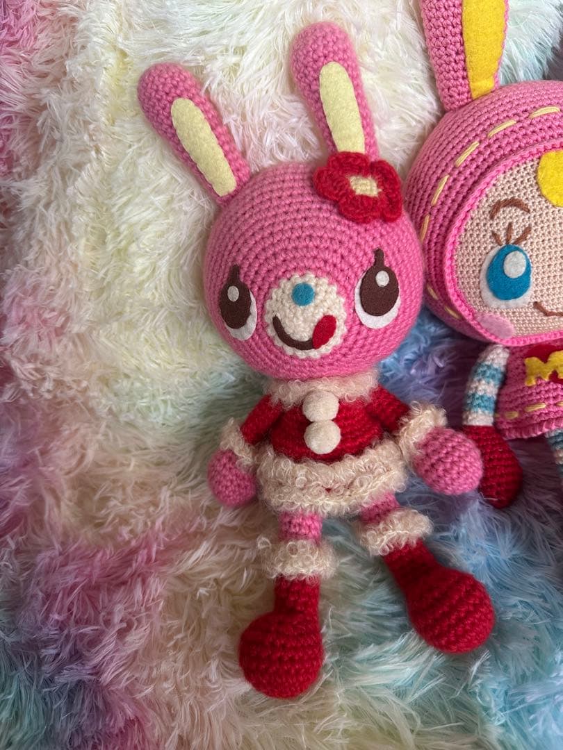 メゾピアノmezzo ベリエ　ぬいぐるみ ウサギキャラクター 3体セット