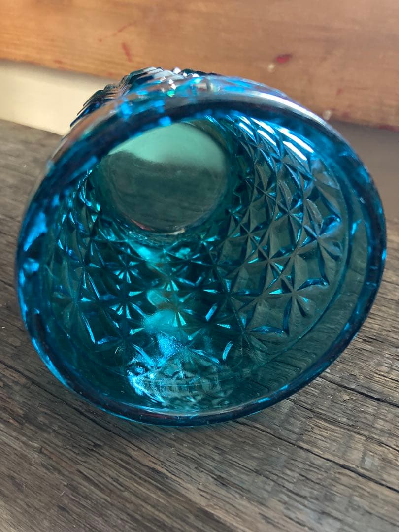 アンティーク ビンテージ 切子 カットガラス グラス 3個セット