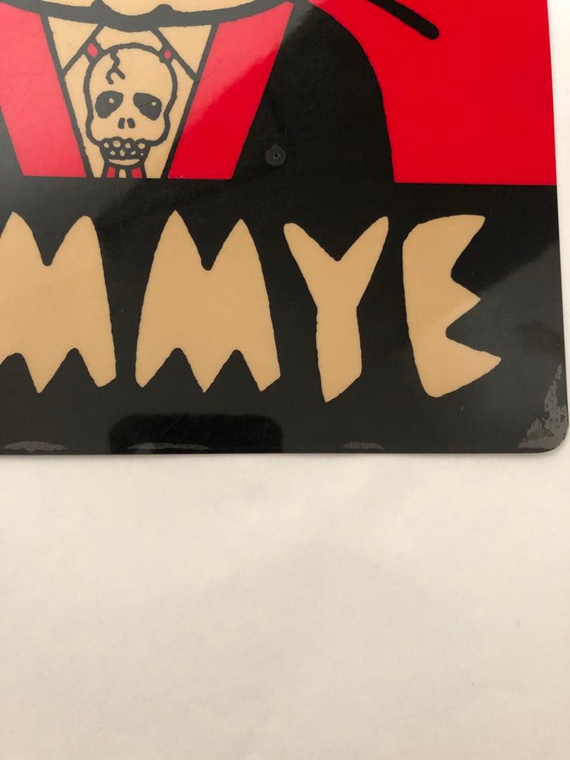 初期 当時物TEMMYE 猫デザイン 下敷き クリームソーダ ピンクドラゴン