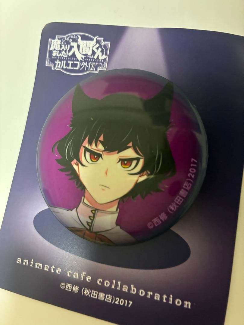 魔入りました!入間くん オペラ アニメカフェ カルエゴ外伝 缶バッジ まとめ売り
