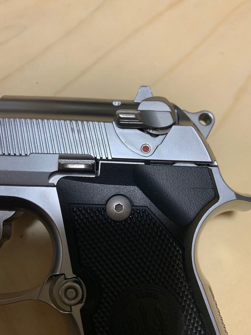 廃盤 東京マルイM9A1クロームステンレス　ガスブローバック