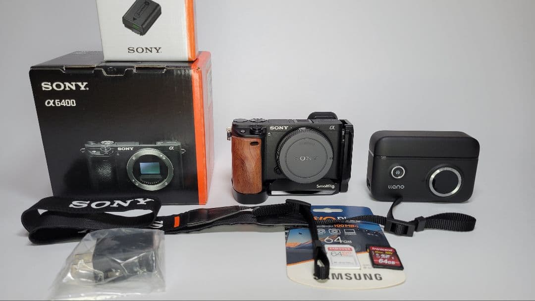 【美品】sony a6400ボディ豪華セット ミラーレス一眼カメラ
