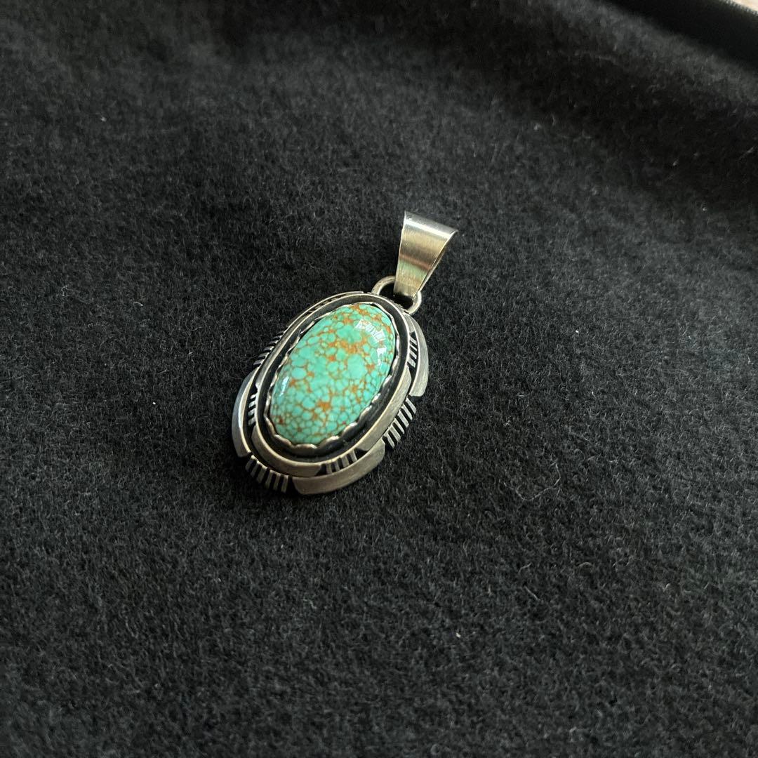 ふ*く様 インディアンジュエリー Francis Peters ターコイズ　ペン