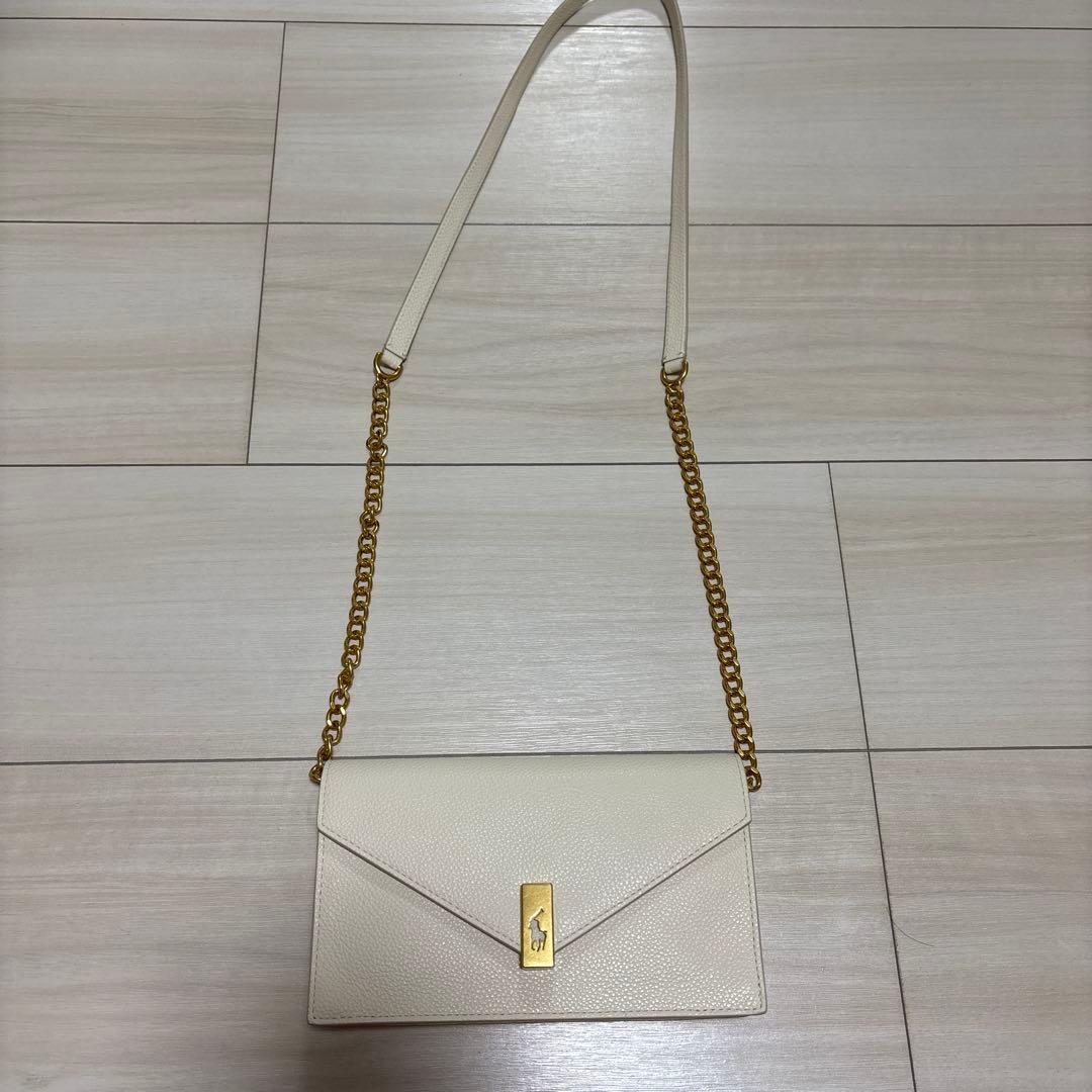 Polo ID レザー チェーン ウォレット & バッグ