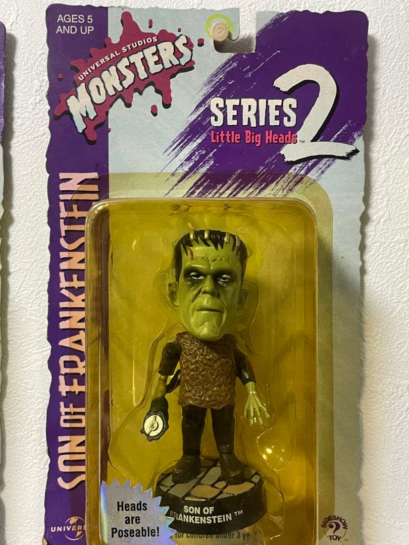 【レア】99'〜00'ユニバーサルモンスターズ　未開封　フィギュア　当時物