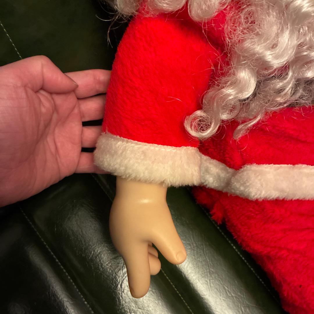 一点物 70's サンタクロース ラバーフェイスドール クリスマス ヴィンテージ