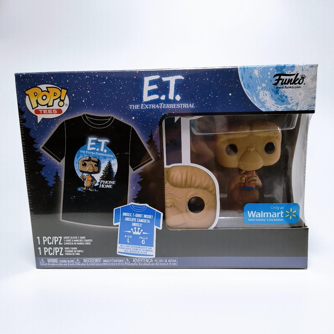 希少【新品未使用】Funko POP!&Tee E.T. Tシャツ＆フィギュア