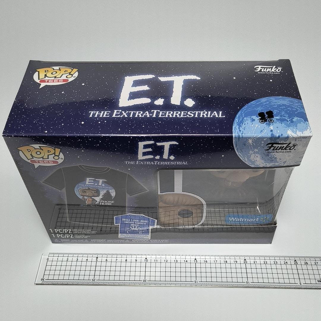 希少【新品未使用】Funko POP!&Tee E.T. Tシャツ＆フィギュア