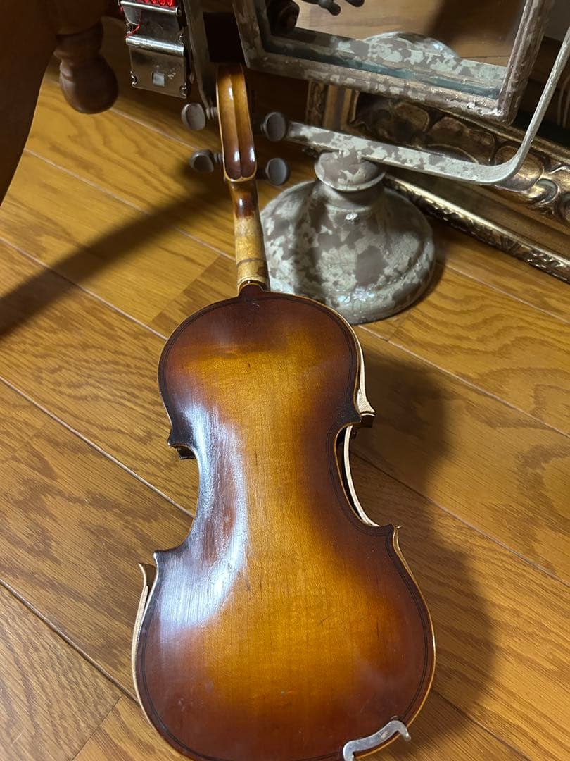 ヴィンテージ アンティーク　バイオリン　ケース付き 古道具　飾り　インテリア